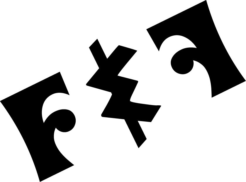 Fate & Foam craft beer alternative logo with bold black typography and an ampersand symbol centered between the words Fate and Foam.