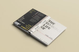 Re-designed book cover of The Invisible Life of Addie LaRue